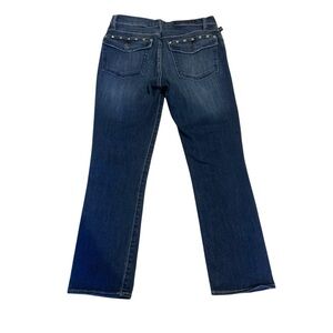 ROCK & REPUBLIC Kendall Cropped Dark Wash Jeans size 6